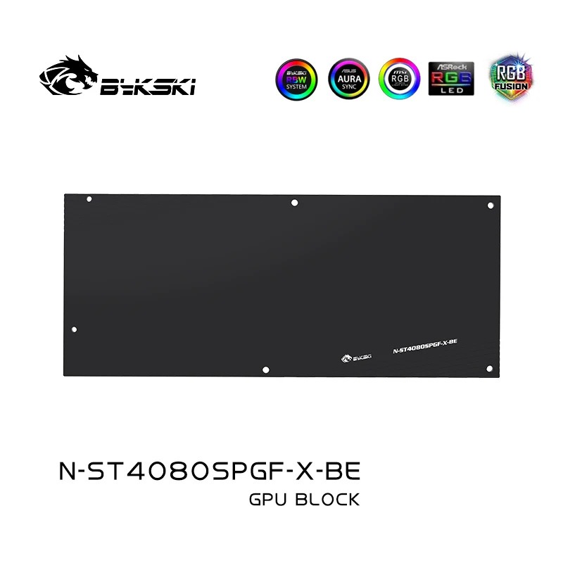 Rtx 4080 Water Cooling Block - Bykski GPU Block for Zotac GeForce